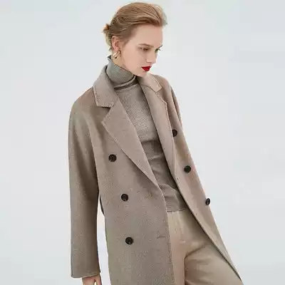 Loose coat M home Classic double-sided cashmere drawings clothing paper paper DIY handmade