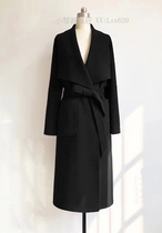 Hepburn style belt double-sided coat coat clothing pattern cutting drawing physical paper