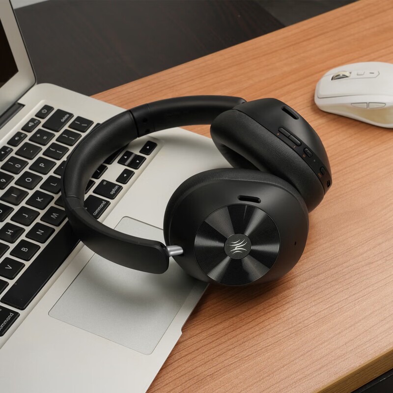 Double Gold Label Certification! Deep-Sea-Level Noise Reduction! Ultra-High-End Active Noise-Cancelling Wireless Bluetooth Over-Ear Gaming Headphones