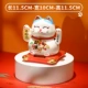 Синий [Ten Million Liang x Lucky Hammer] Lucky Cat-Ceramic Style