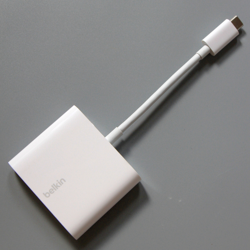 New Belkin Usb-C to Dual-C 2-in-1 Converter Data + Charging Converter