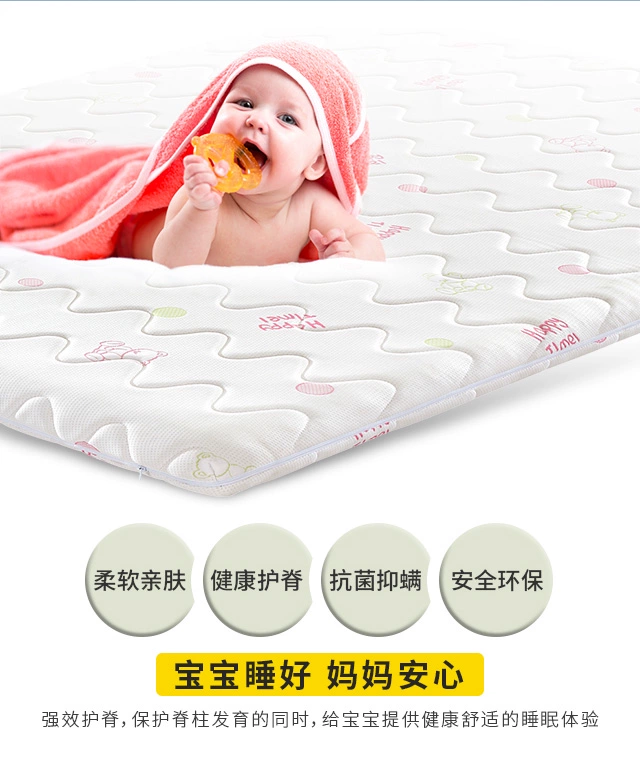 Trẻ em nệm mat xơ dừa tự nhiên 1,2 m nâu dừa một phần một mét hai mủ cọ tùy chỉnh - Nệm