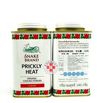 (Three Crowns) Thailand original imported snake brand classic cool talcum powder 140g