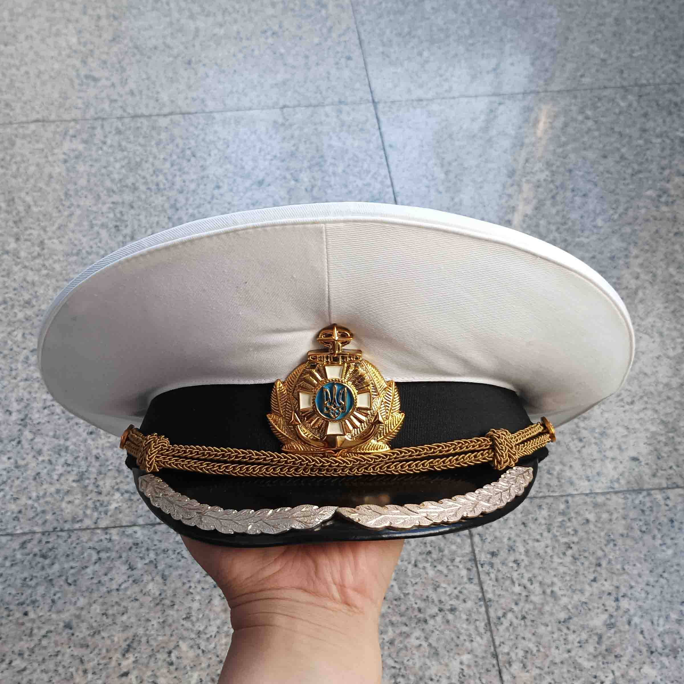 Ukrainian navy officer dress hat head circumference 58cm 164