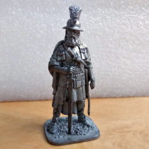 Russian tin soldier sculpture Russian soldier