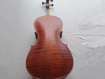 High-end 4 by 4 fully handmade professional alcohol-lacquered cello for beginners and copal cello