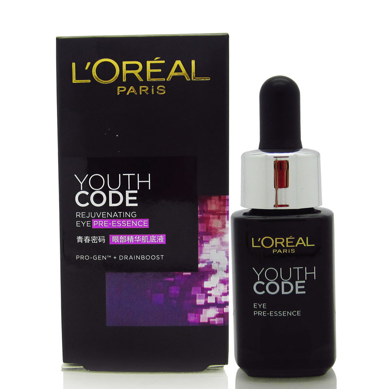 欧莱雅 青春密码眼部精华肌底液 肌底眼霜15ml 抗皱保湿