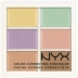 Nyx COLOR CORRECTING sáu màu che khuyết điểm khả năng sửa chữa che phủ vòng tròn đen mụn đỏ máu kem che khuyết điểm shiseido Kem che khuyết điểm