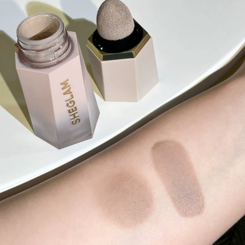 Sheglam Крем для контуринга жидкий в серых тонах, пригоден для начинающих, естественное смазывание, двухцветные хайлайты