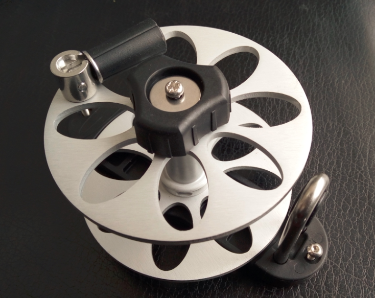 seawolf teak fish gun wire wheel aluminum alloy fish gun wire wheel teak fish gun release wire wheel