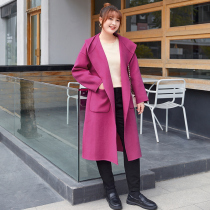 (clear cabin RMB240 ) big code womens clothing winter clothing fat mm even cap Aussie fur coat and sheep bifacial hair