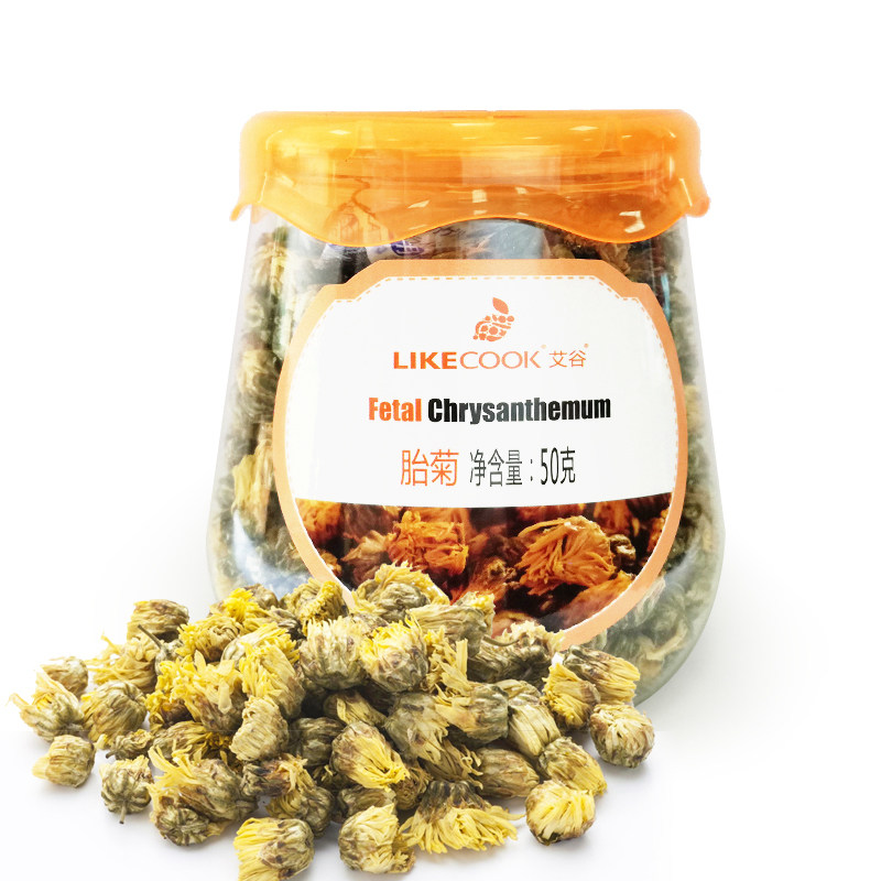 2 cans Ai Gu Zhengtong Tongxiang Hangzhou White Chrysanthemum Flowers 50g flower and flower tea with chamomile chamomile flower tea