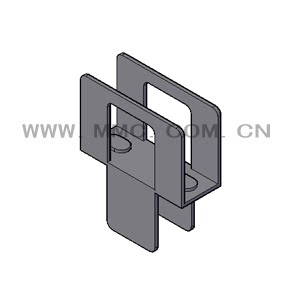 H-clamp OSB wooden board with roof steel card button Plywood Panel Clips solid H-1238