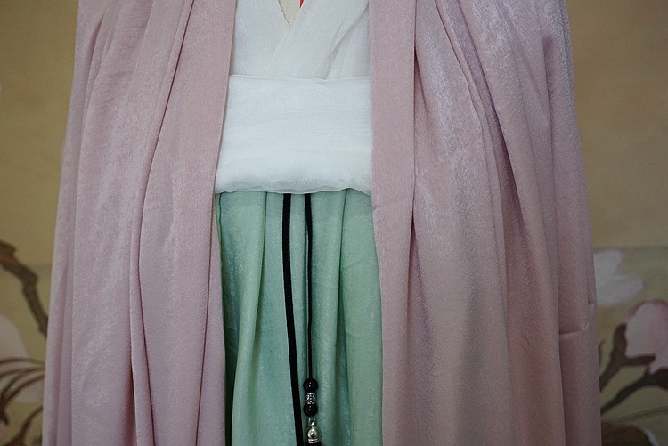 Xue Ying satin crepe áo áo khoác váy vải quần áo Hán ngực áo choàng chiếc váy Sông quần chiffon vải nguyên liệu - Vải vải tự làm chất cotton tàu