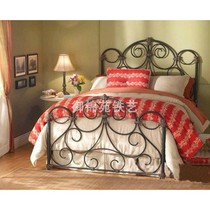 yD597 European style iron furniture iron bed double bed 1 5 m princess bed 1 8 m iron bed bed frame