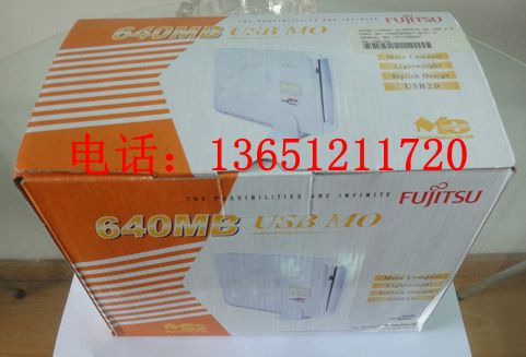 Original FUJITSU Fujitsu FN640 MO Magnetic Disk Drive 640M USB2 0 MO Drive