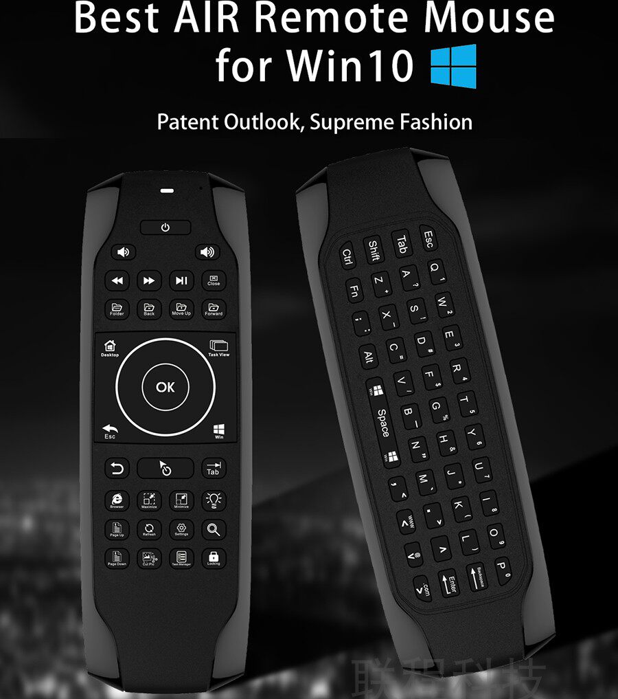 G7 Windows 10 dedicated wireless backlit double-sided keyboard Backlit keyboard air mouse