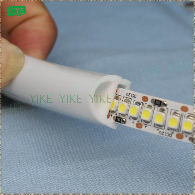 Light bar two-color steering eyebrow light tear light soft light bar car bright LED daytime running light casing factory direct sales