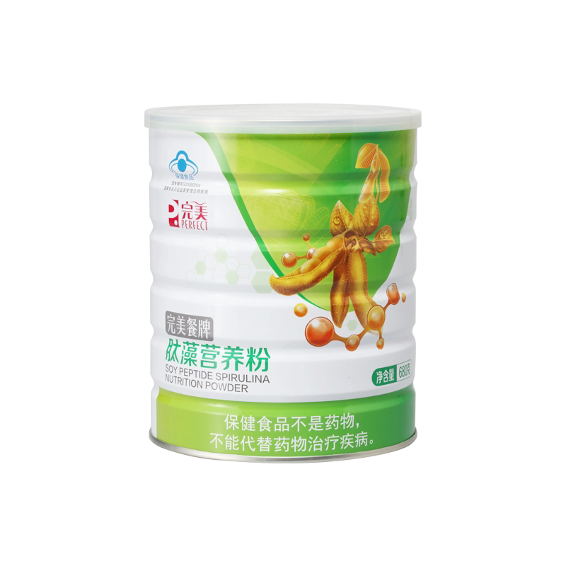Perfect Brand Spirulina Soy Peptide Powder Peptide Algae Nutritional Meal Protein Powder Nutritional Supplements Health Products Official Website Authentic Product