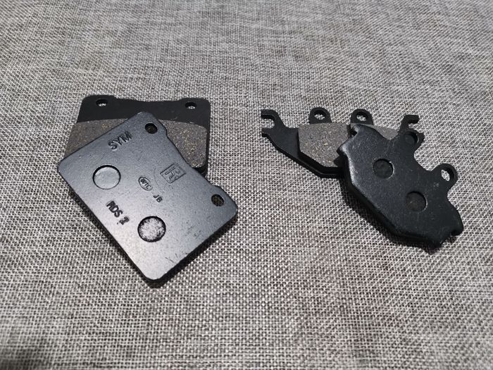 SYM Sanyang đầu máy XS250-2 T2 để làm phim Phanh đĩa trước và sau Phanh / miếng phanh trước và sau - Pad phanh bố thắng đĩa sirius