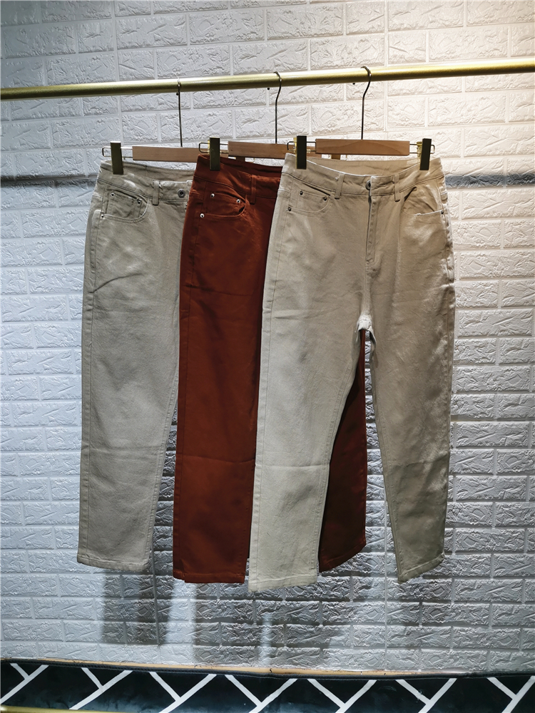 2148 Special Without Discount House Men's Clothing 3 Color All-cotton Casual Pants