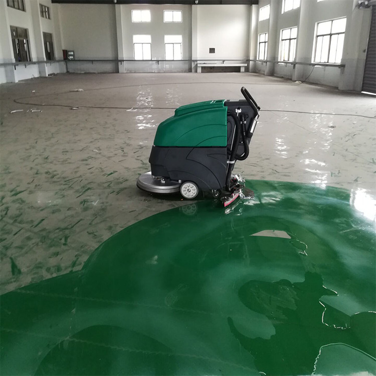 Gerel LC-19A Hand-Push Type Washing Machine Supermarket Hotel Property Cleaning Underground Garage With Mobile Brushed Ground Floor