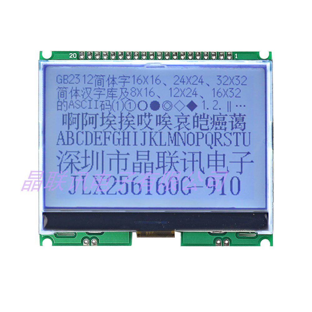 256160G-910-PL LCD module COG256160 high dot matrix manufacturers LCD screen 256*160