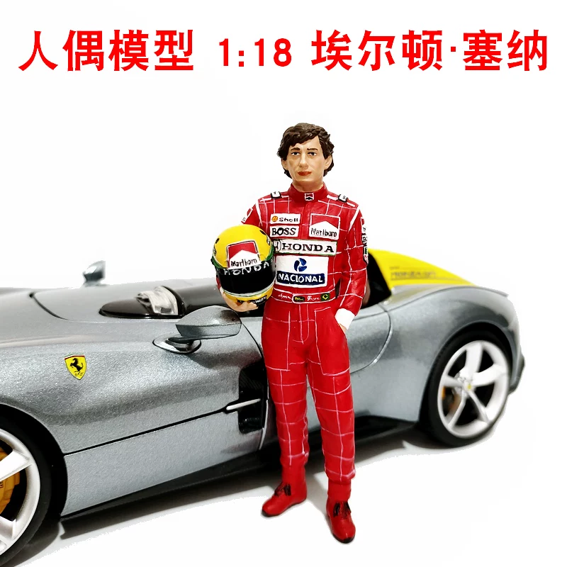 Кукла-модель 1:18 Elton Seine F1 Racing Hand Resin Hand - от Ayrton Senna