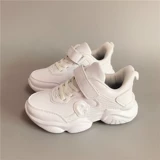 01 Школьная белая обувь, студенческая обувь, белая спортивная обувь, повседневная 𫔮 обувь, внешнеторговая детская обувь, размер 28-39, дышащая и водонепроницаемая.