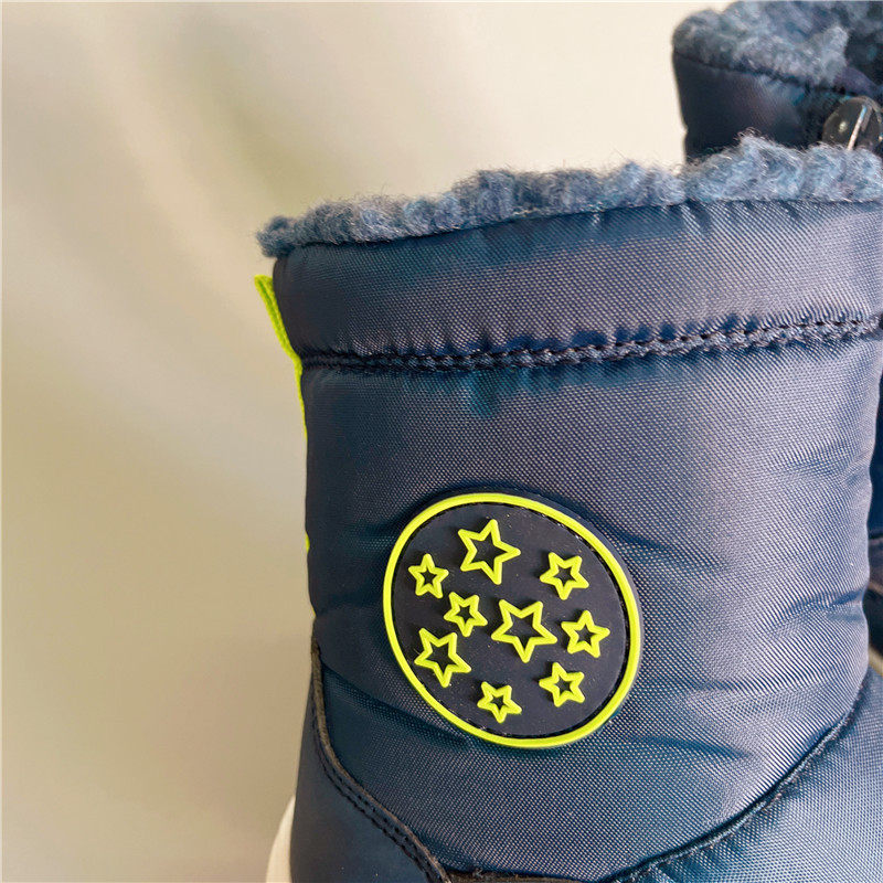 угги f ＆f外贸出口女童儿童男童雪地靴冬季棉靴短靴毛防滑防水轻便-20 Wutababy