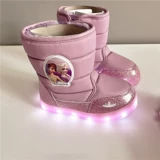 Флисовые детские удерживающие тепло короткие сапоги