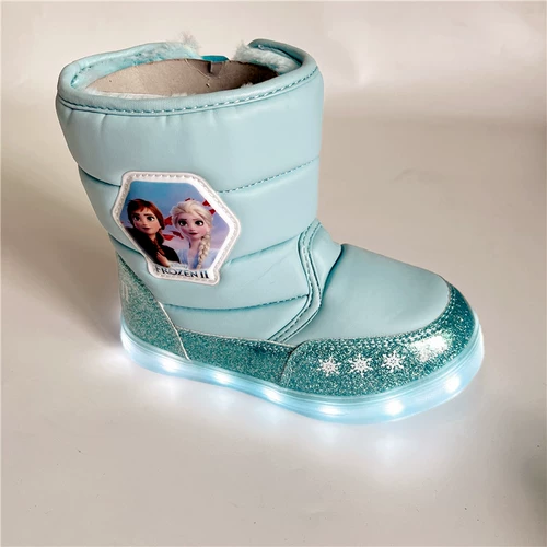 Детские короткие сапоги, флисовые удерживающие тепло туфли