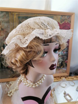 Photo hat children maid hat sleeping hat home hat Lolita Downton Abbey retro bag head hat