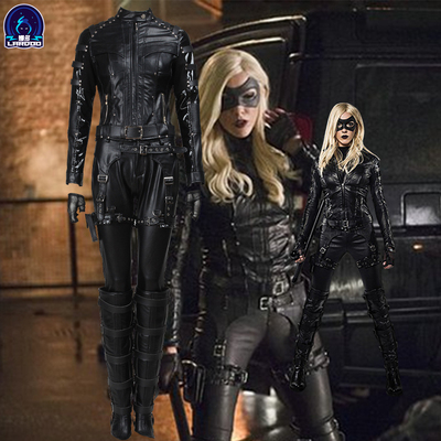 taobao agent Nado Green Arrow 3 4 Black Golden Silk Laura Cosplay clothing female full set of body