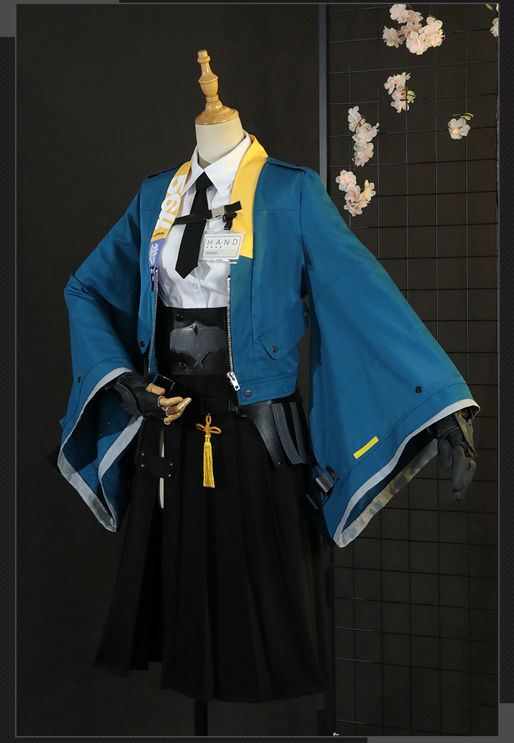 Zenless Zone Zero Miyabi Cosplay Perücke Gentle House Abschnitt 6 Halloween Rollenspiel Outfit Schuhe 124