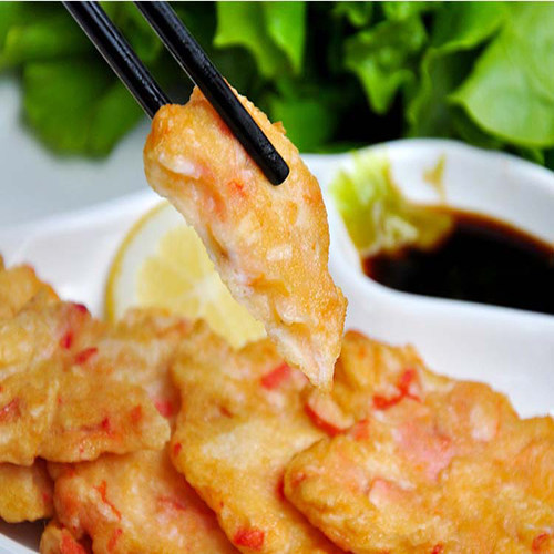 Fish Roe Cherry Blossom Shrimp 500g Taiwan Hot Pot Fish Meatball Shrimp Shrimp Steak Oden Boiled BBQ Fish Ball