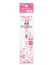 Meiyi Brothers Direct Sales Center*Japan Coke brand (clover) water erasable pen pink thick (24-427)