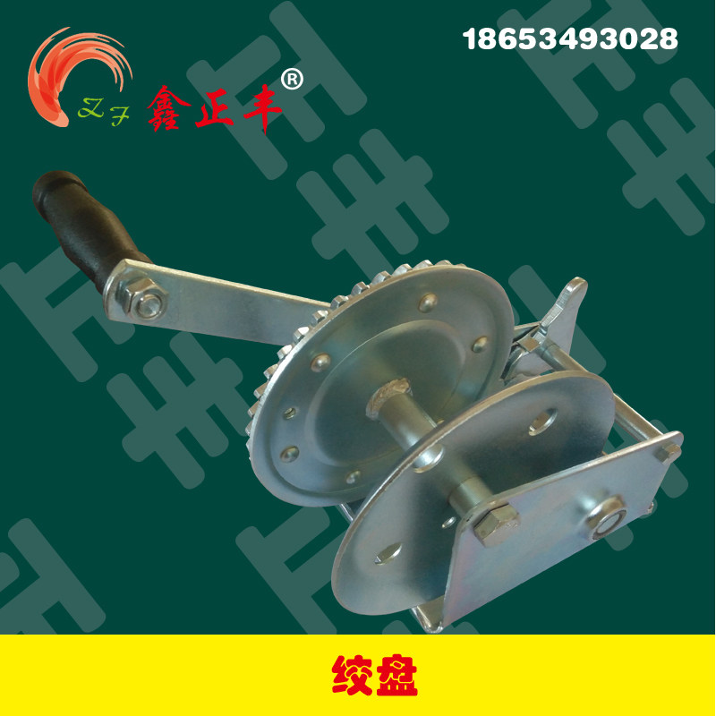 Sow feeding line hand winch breeding automatic feeding quantitative Cup winch double gear winch Special