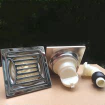 Niuyuan stainless steel home decoration floor drain square shower bathroom balcony kitchen bathroom T36 washing machine with drainage conversion