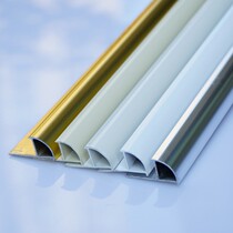 Niuyuan aluminum alloy tile horn strip edge strip metal corner corner strip anti-collision injury corner protection