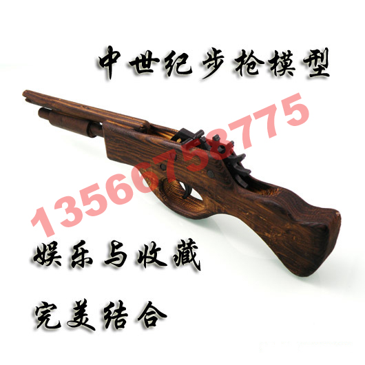 Chơi ban nhạc cao su pistol trẻ em của pistol chương trình đạo cụ bằng gỗ súng bằng gỗ rifle truyền thống đồ chơi đồ chơi trẻ em