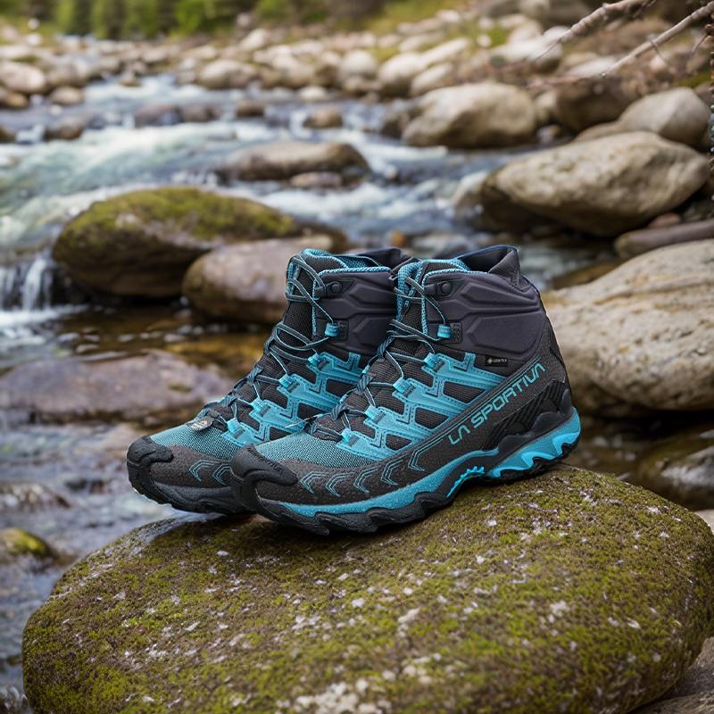 Lasportiva Hiking Shoes Combat Boots Outdoor Zhongbang Gtx Waterproof Slip-Resistant Tactical Mountaineering Cross-Country Shoes for Men and Women