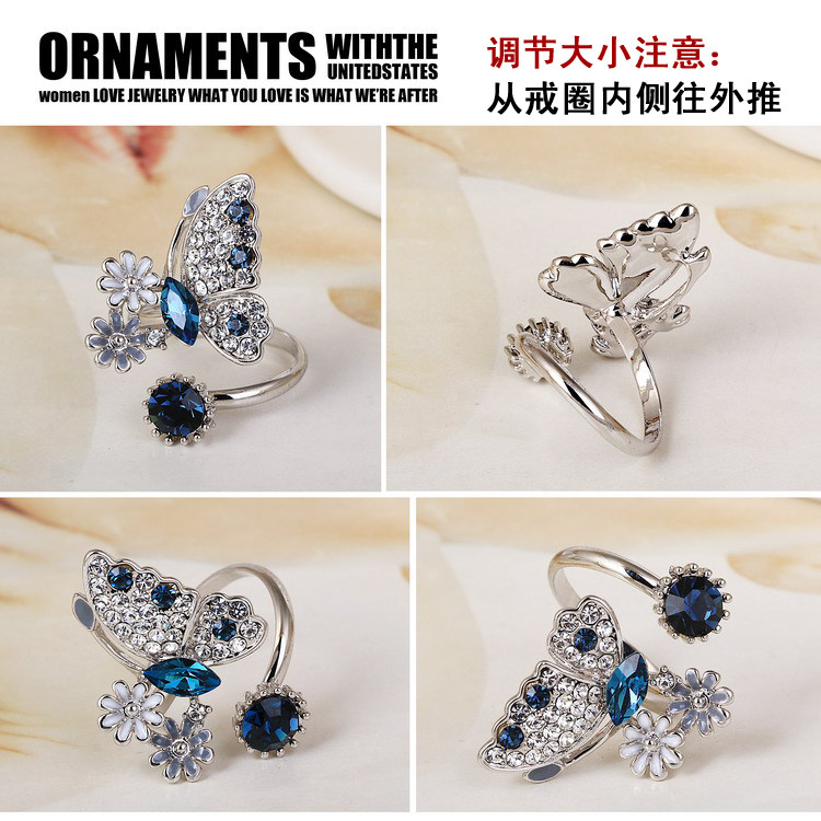 Bague Femme OTHER   en Alliage argent plaque plaque or - Ref 3086318 Image 12