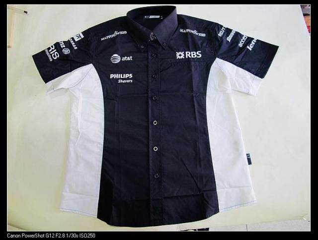 BMW new WILLIAMS WILLIAMS F1 shirt short-sleeved women's 4 racing suit