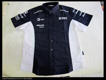 BMW new WILLIAMS WILLIAMS F1 shirt short sleeve womens 4 racing suit