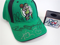 NBA Celtics Garnett Pierce Ray Allondo autographed hat