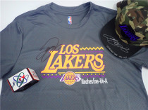 Los Angeles Lakers James JAMS autograph hat training uniform set not for sale 192