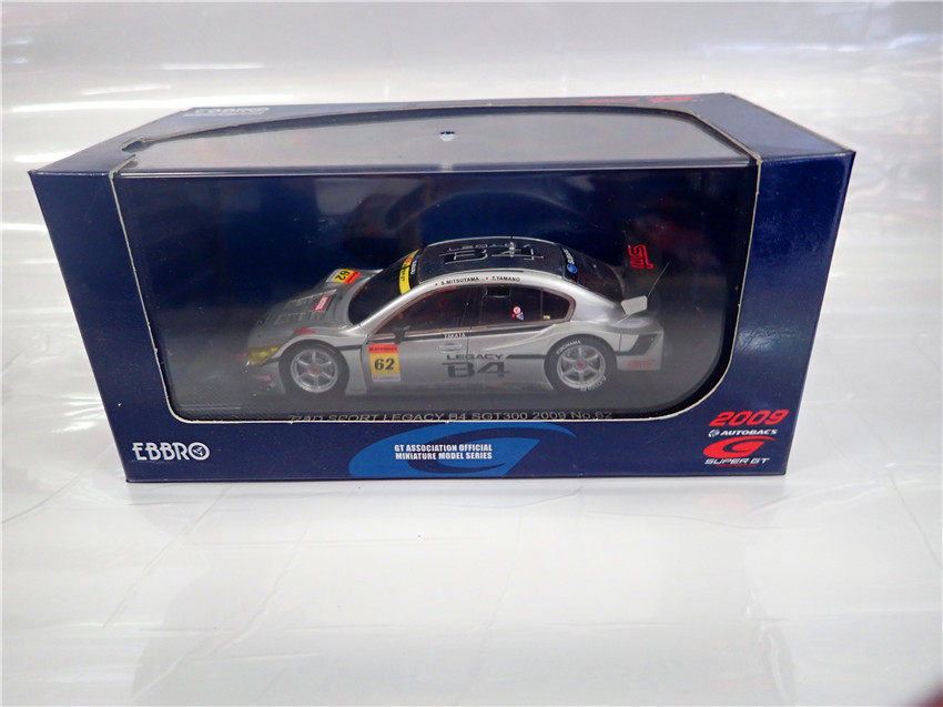 EBBRO1:43 Fuji Subaru Legacy SUPER GT 300LEGACY B4 car model 2009