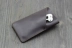 Sony Black Brick Walkman SONY NW-ZX300A MP3 Case Leather Case Túi lưu trữ Handmade Thin - Máy nghe nhạc mp3