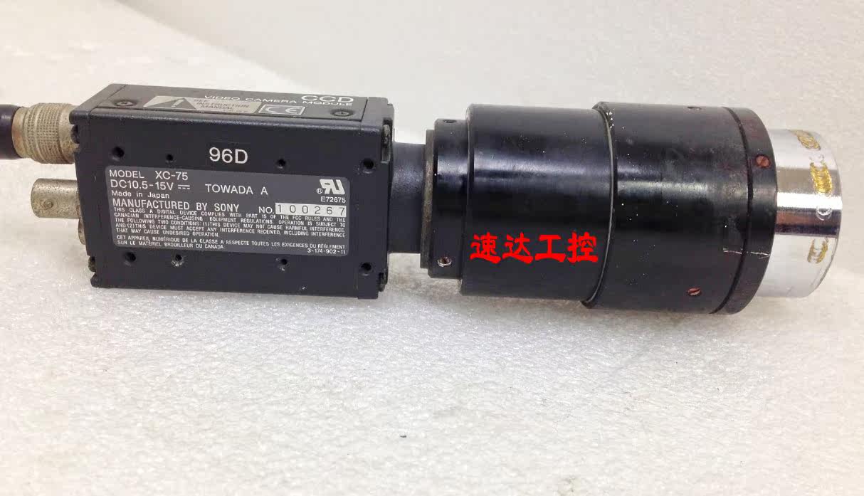 XC - 75 Sony Sony Industrial Medical Equipment CCD Camera with Lens can be bargained price
